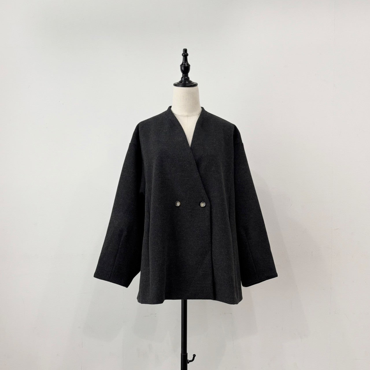 【siro de labonte 25 AW vol.2】nocollar jacket - Champdelarose