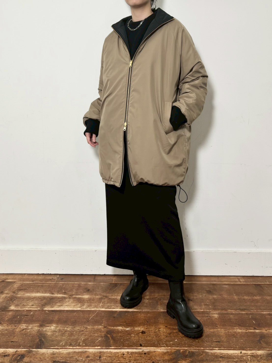 【siro de labonte 25 AW vol.2】reversible coat - Champdelarose