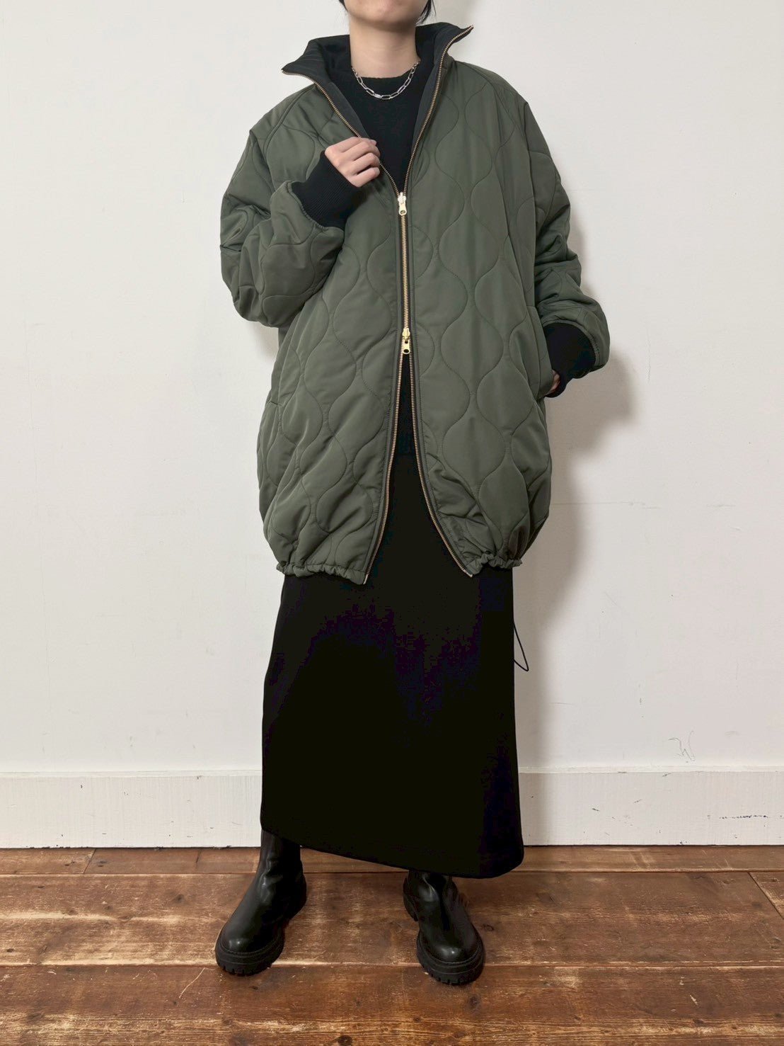 【siro de labonte 25 AW vol.2】reversible coat - Champdelarose
