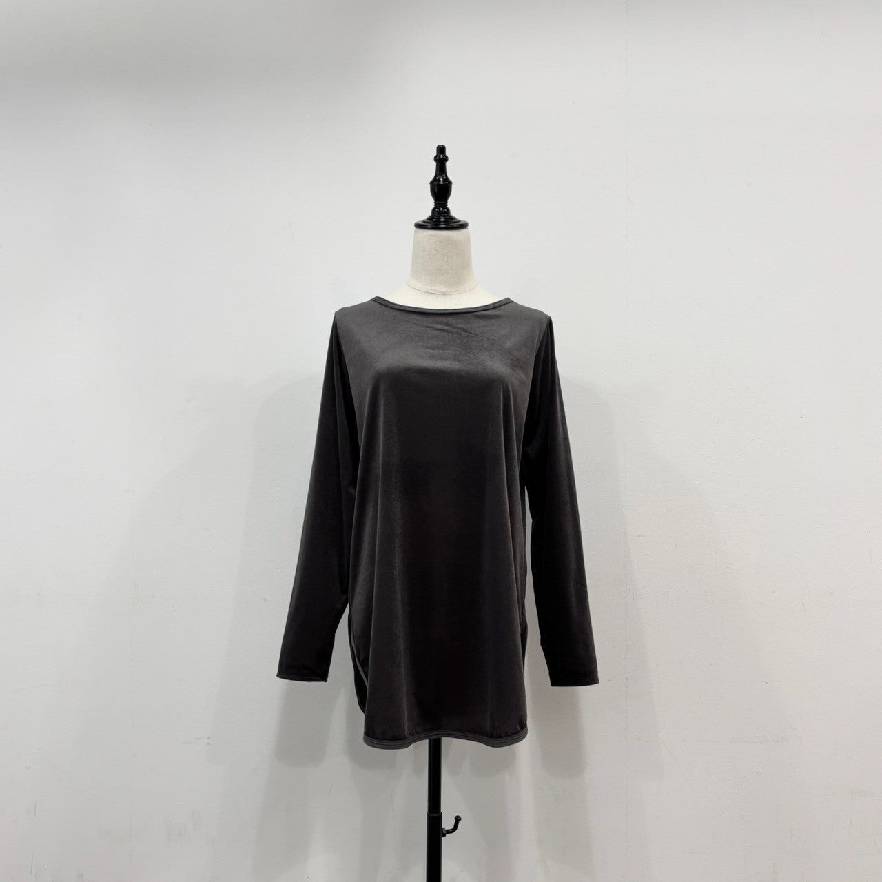 【siro de labonte 25 AW vol.2】round long pullover - Champdelarose