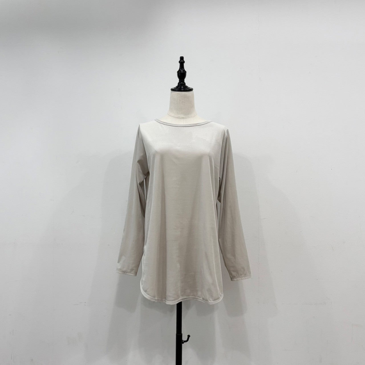 【siro de labonte 25 AW vol.2】round long pullover - Champdelarose