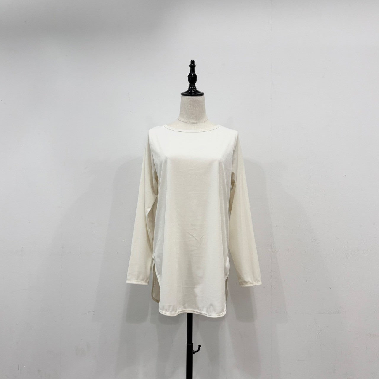 【siro de labonte 25 AW vol.2】round long pullover - Champdelarose