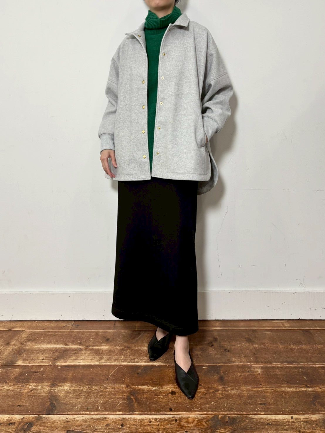 【siro de labonte 25 AW vol.2】shirt jacket - Champdelarose