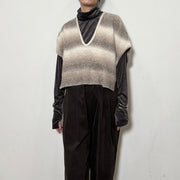 【siro de labonte 25 AW vol.2】short vest - Champdelarose