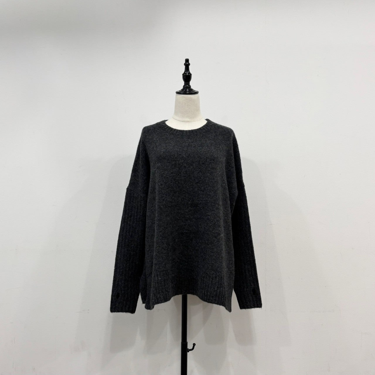 【siro de labonte 25 AW vol.2】side slit wide pullover - Champdelarose
