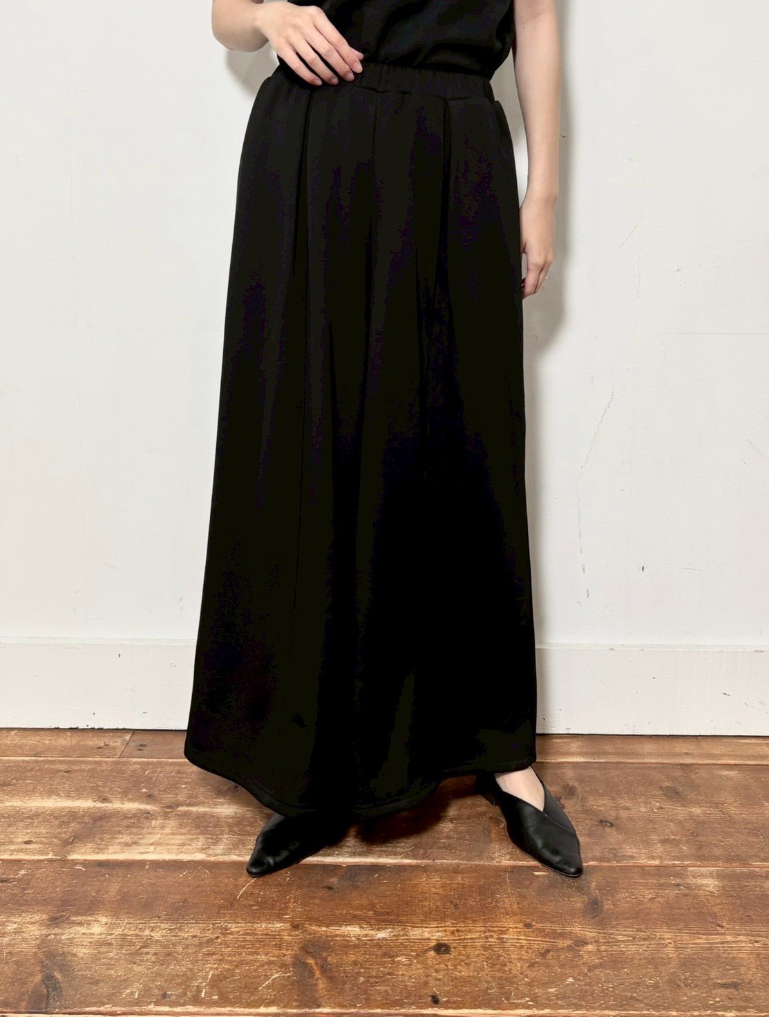 【siro de labonte 25 AW vol.2】tuck buggy pants - Champdelarose