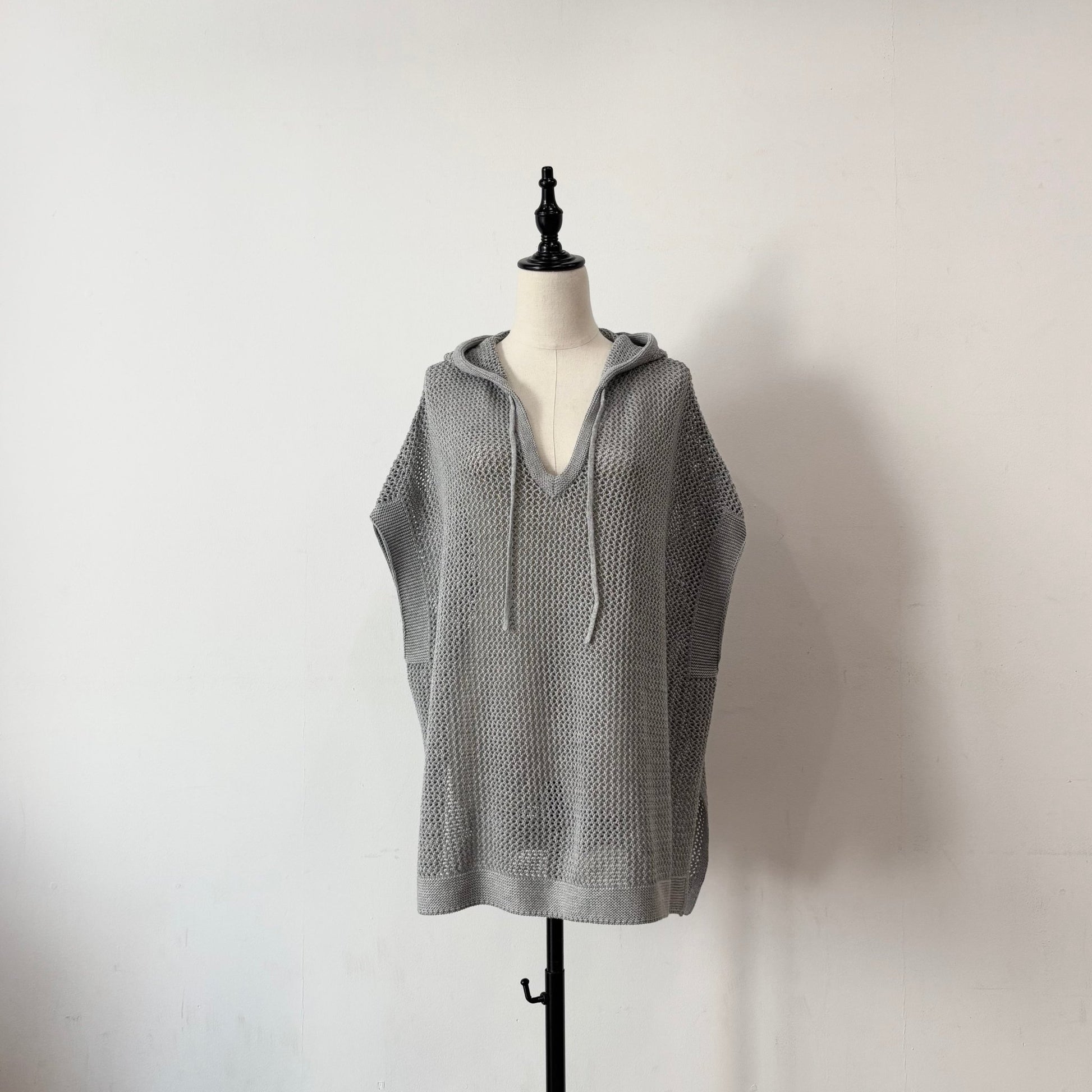 【siro de labonte】32/2COTTON mesh foody vest - Champdelarose