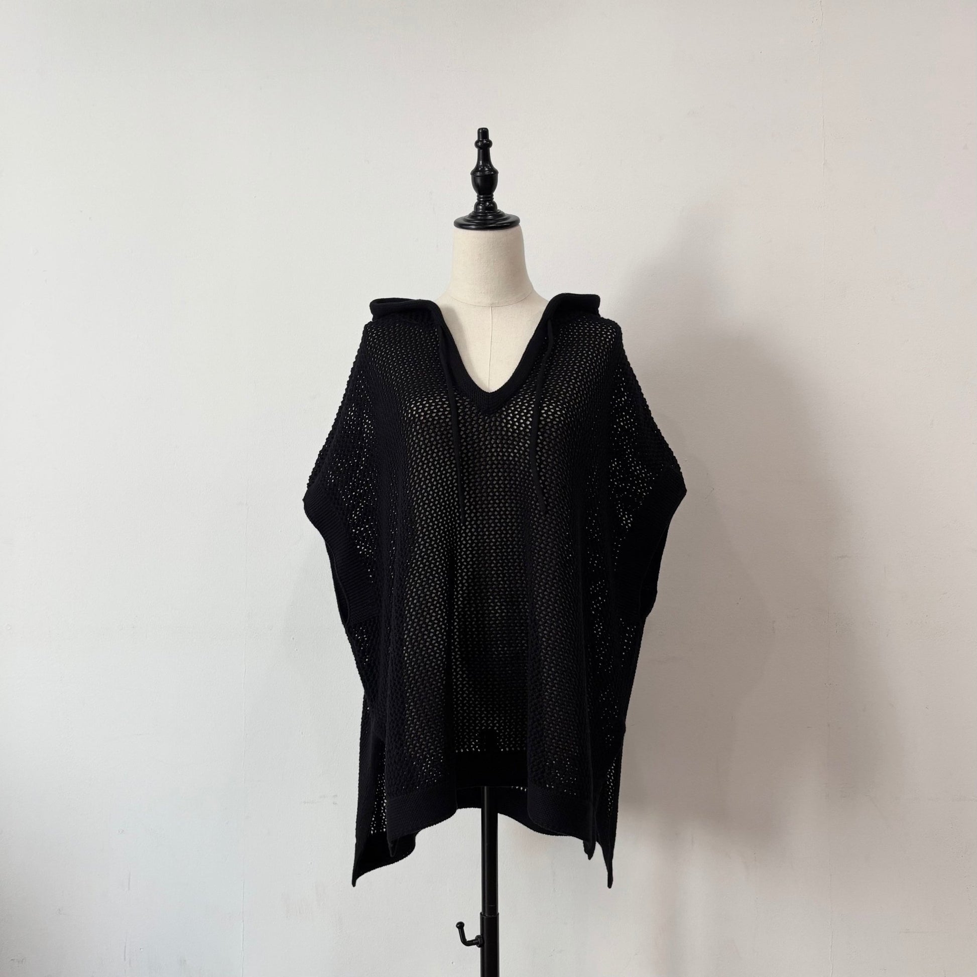 【siro de labonte】32/2COTTON mesh foody vest - Champdelarose