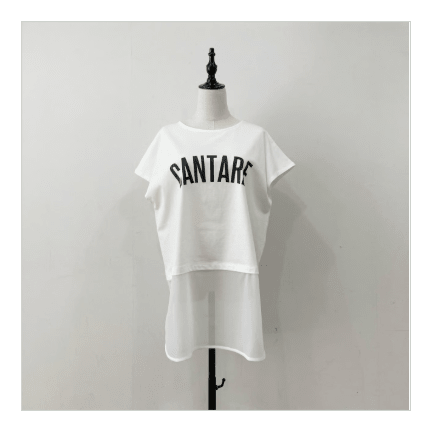 【 siro de labonte】docking french Tshirt - Champdelarose