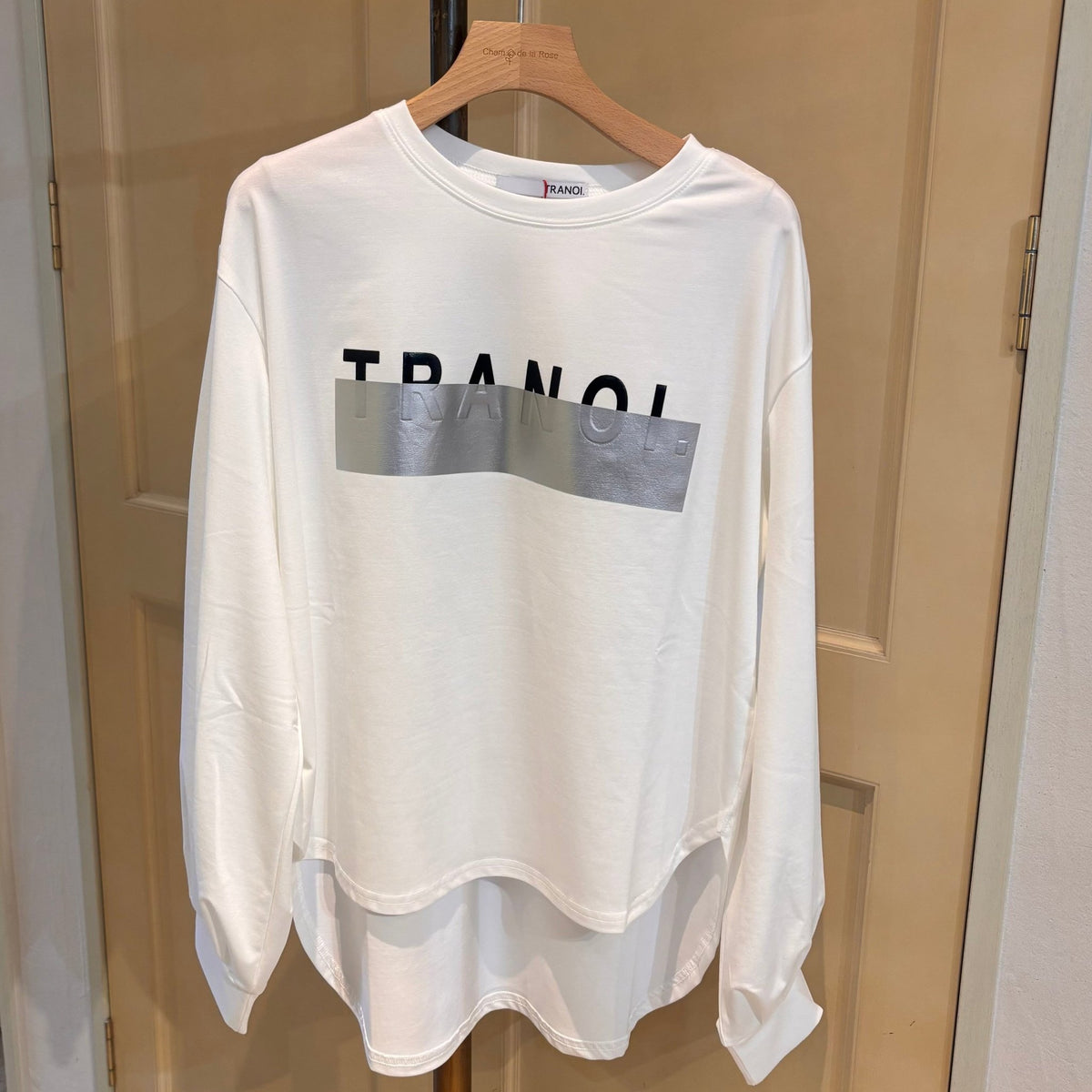 【TRANOI.】ロングスリーブTシャツ - Champdelarose