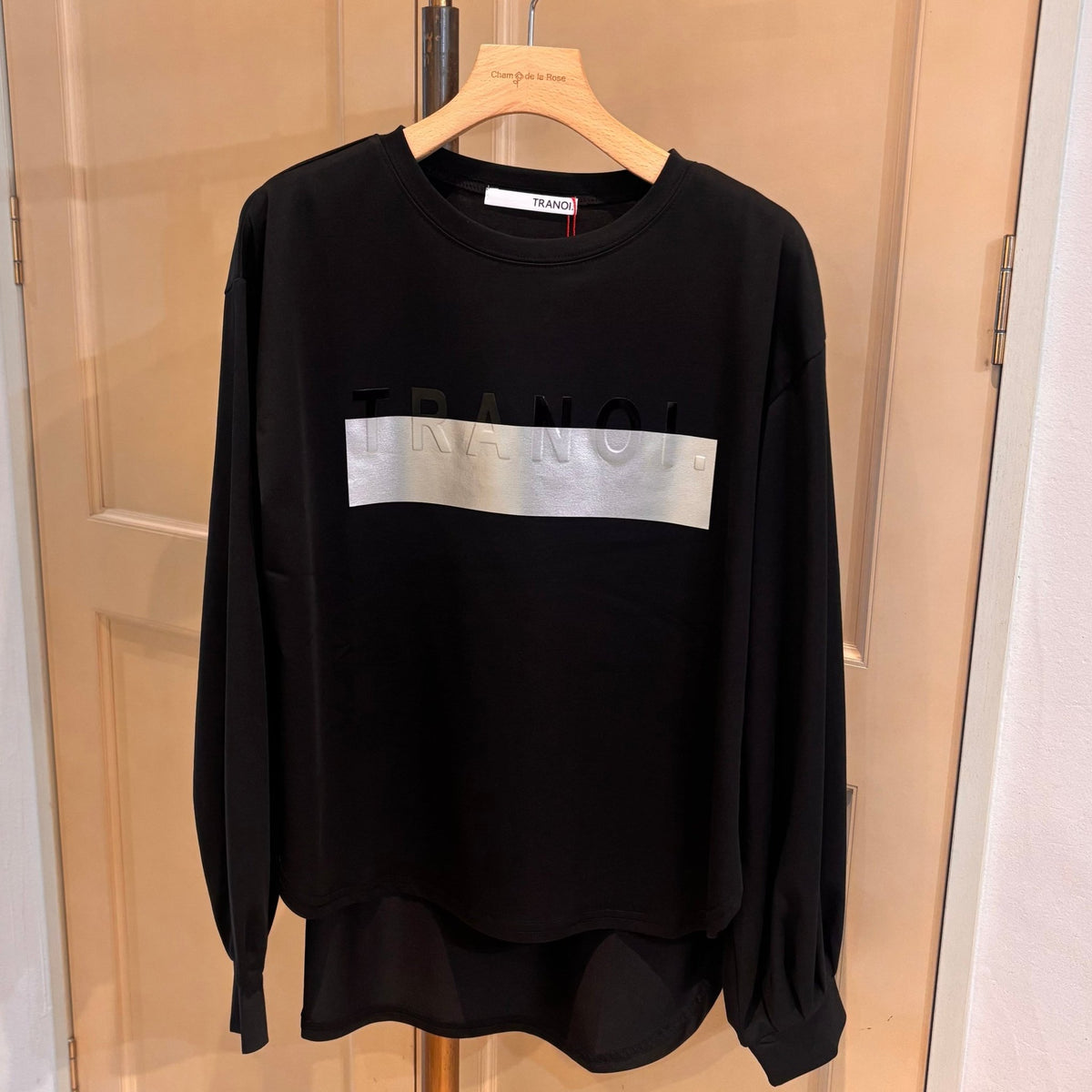 【TRANOI.】ロングスリーブTシャツ - Champdelarose