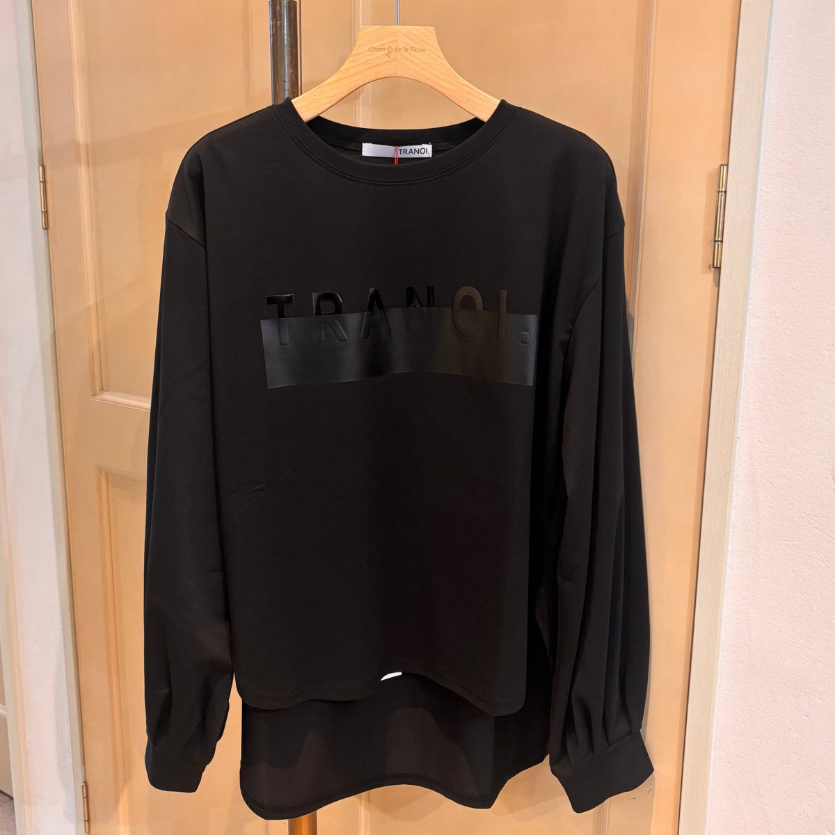 【TRANOI.】ロングスリーブTシャツ - Champdelarose