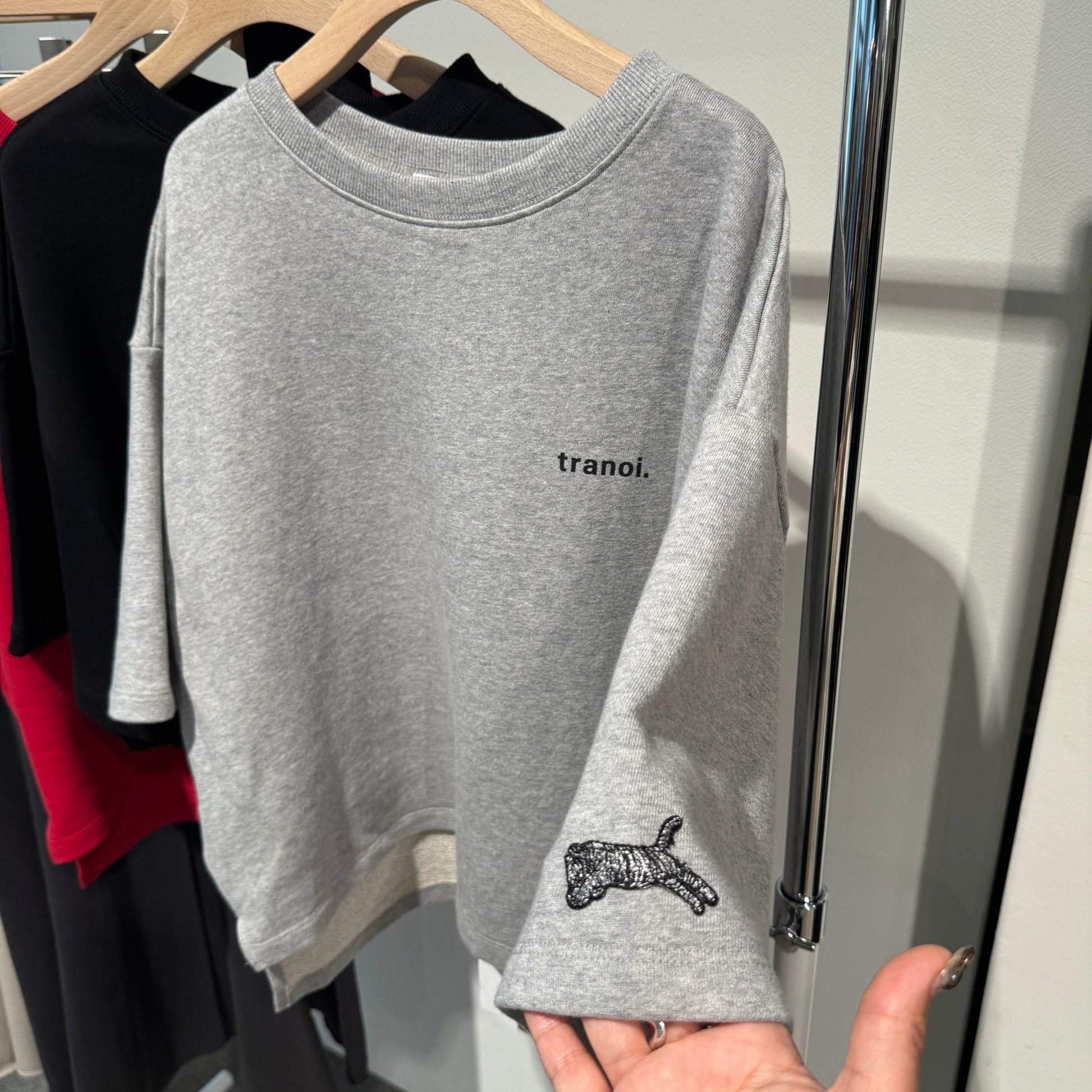 【TRANOI.】TORA wide sweat tops - Champdelarose