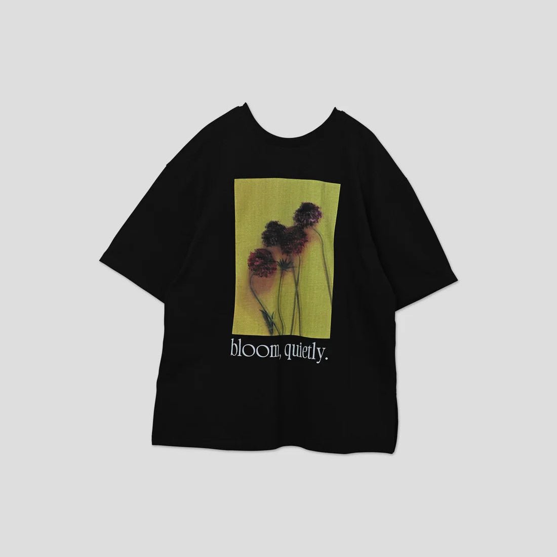 【WHYTO.】2way print tee - Champdelarose