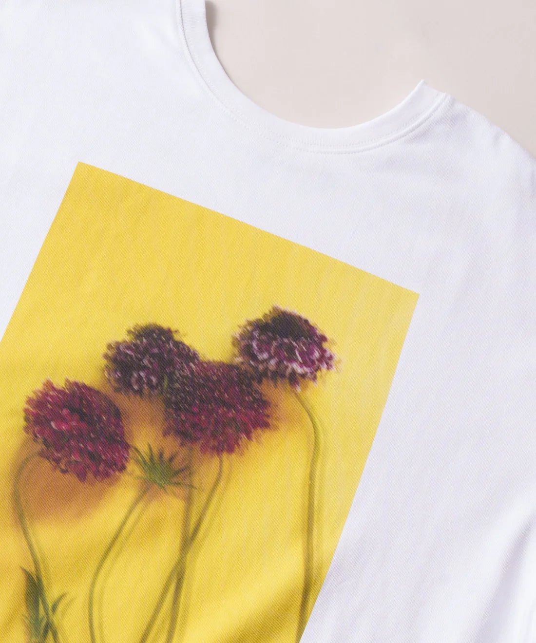 【WHYTO.】2way print tee - Champdelarose
