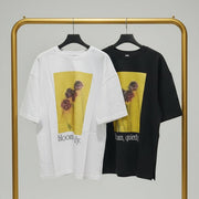【WHYTO.】2way print tee - Champdelarose