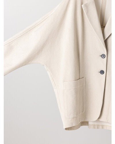 【YENN 2026 PRE - FALL COLECTION】FADED JERSEY JACKET - Champdelarose