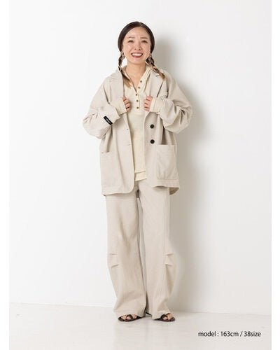【YENN 2026 PRE - FALL COLECTION】FADED JERSEY PT - Champdelarose