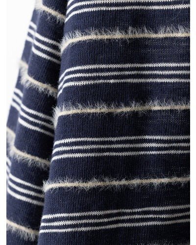 【YENN 2026 PRE - FALL COLECTION】FEATHER STP WIDE TOP - Champdelarose