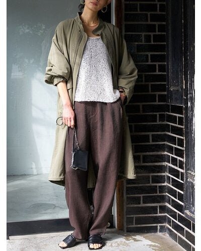 【YENN 2026 PRE - FALL COLECTION】GLOSSY CURVY PT - Champdelarose