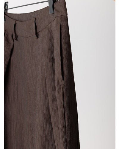 【YENN 2026 PRE - FALL COLECTION】GLOSSY CURVY PT - Champdelarose