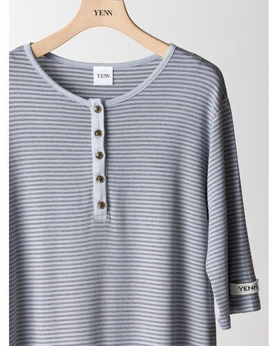 【YENN 2026 PRE - FALL COLECTION】HENRY 3,4 SLEEVE TEE - Champdelarose