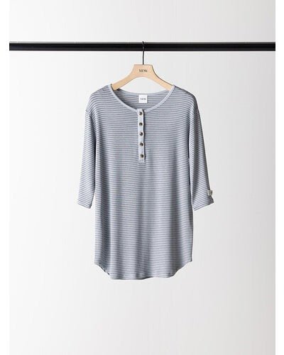 【YENN 2026 PRE - FALL COLECTION】HENRY 3,4 SLEEVE TEE - Champdelarose
