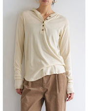 【YENN 2026 PRE - FALL COLECTION】HENRY HOODIE LONGTEE - Champdelarose