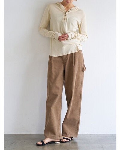 【YENN 2026 PRE - FALL COLECTION】HENRY HOODIE LONGTEE - Champdelarose
