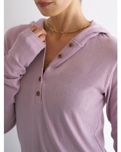 【YENN 2026 PRE - FALL COLECTION】HENRY HOODIE LONGTEE - Champdelarose