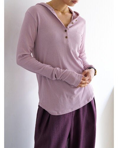 【YENN 2026 PRE - FALL COLECTION】HENRY HOODIE LONGTEE - Champdelarose