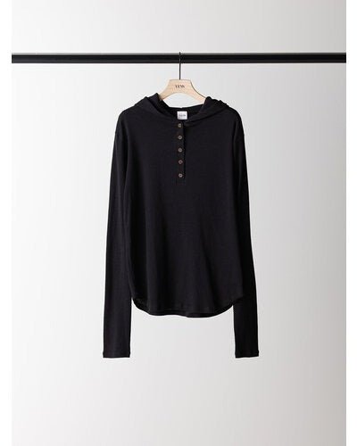 【YENN 2026 PRE - FALL COLECTION】HENRY HOODIE LONGTEE - Champdelarose