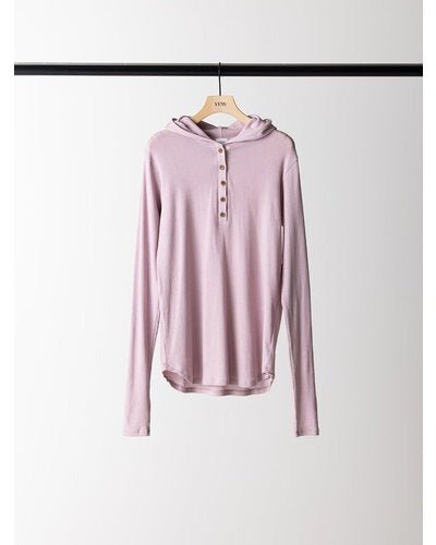 【YENN 2026 PRE - FALL COLECTION】HENRY HOODIE LONGTEE - Champdelarose