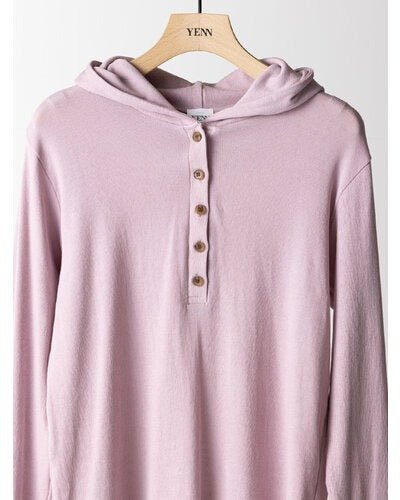 【YENN 2026 PRE - FALL COLECTION】HENRY HOODIE LONGTEE - Champdelarose