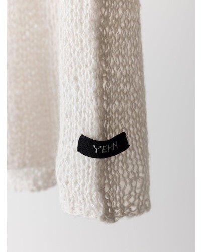 【YENN 2026 PRE - FALL COLECTION】MOHAIR HAND VEST - Champdelarose
