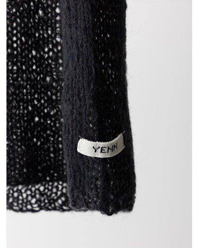 【YENN 2026 PRE - FALL COLECTION】MOHAIR HAND VEST - Champdelarose