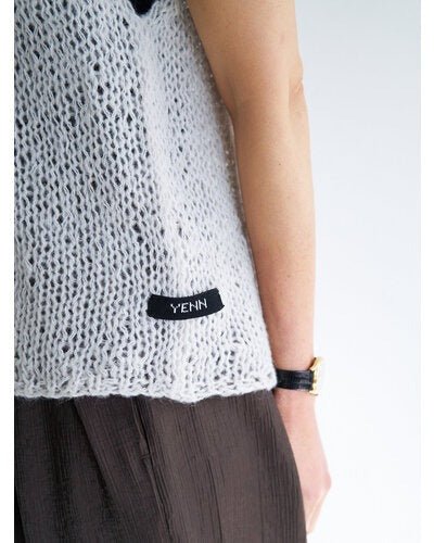 【YENN 2026 PRE - FALL COLECTION】MOHAIR HAND VEST - Champdelarose