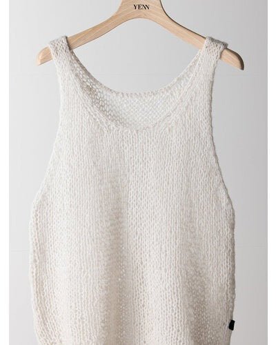 【YENN 2026 PRE - FALL COLECTION】MOHAIR HAND VEST - Champdelarose
