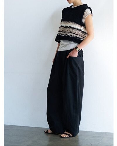 【YENN 2026 PRE - FALL COLECTION】MOLE JACQUARD VEST - Champdelarose