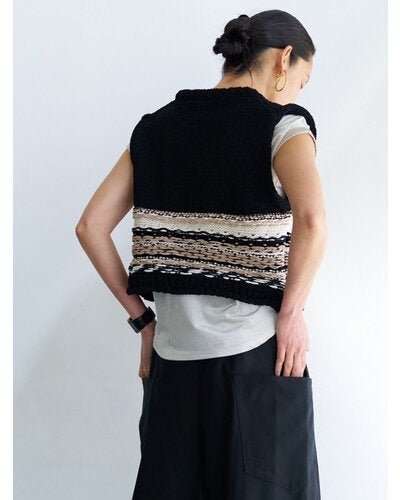 【YENN 2026 PRE - FALL COLECTION】MOLE JACQUARD VEST - Champdelarose