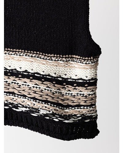 【YENN 2026 PRE - FALL COLECTION】MOLE JACQUARD VEST - Champdelarose