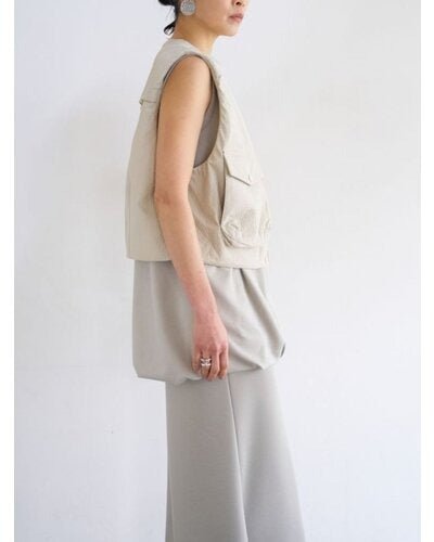 【YENN 2026 PRE - FALL COLECTION】PUFFY MILITARY VEST - Champdelarose