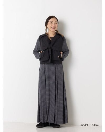【YENN 2026 PRE - FALL COLECTION】PUFFY MILITARY VEST - Champdelarose