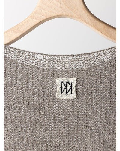 【YENN 2026 PRE - FALL COLECTION】SHEER MOHAIR KNIT PO - Champdelarose