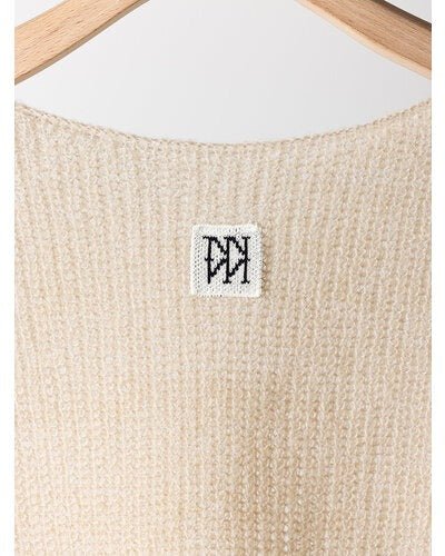 【YENN 2026 PRE - FALL COLECTION】SHEER MOHAIR KNIT PO - Champdelarose