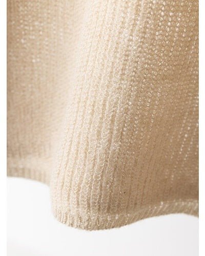 【YENN 2026 PRE - FALL COLECTION】SHEER MOHAIR KNIT PO - Champdelarose