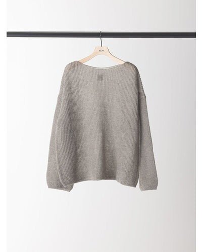 【YENN 2026 PRE - FALL COLECTION】SHEER MOHAIR KNIT PO - Champdelarose
