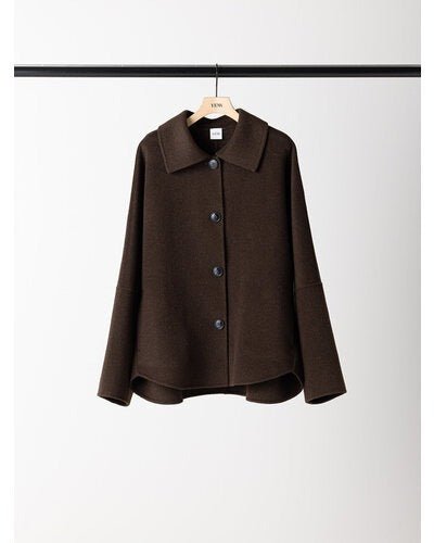 【YENN 2026 PRE - FALL COLECTION】W FACE COLLARED JK - Champdelarose