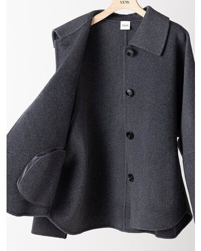 【YENN 2026 PRE - FALL COLECTION】W FACE COLLARED JK - Champdelarose