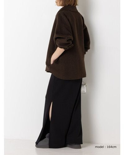 【YENN 2026 PRE - FALL COLECTION】W FACE COLLARED JK - Champdelarose